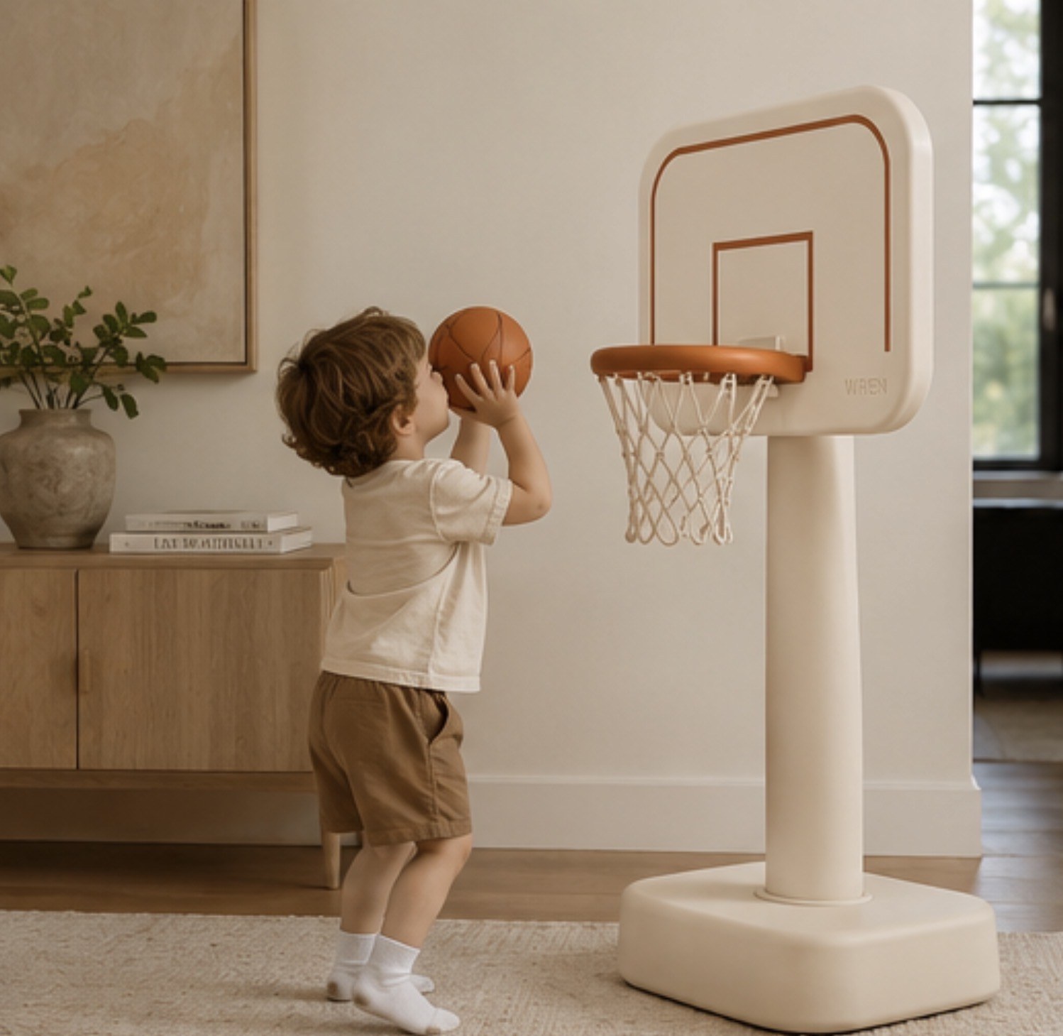 The Basketball Hoop view 2