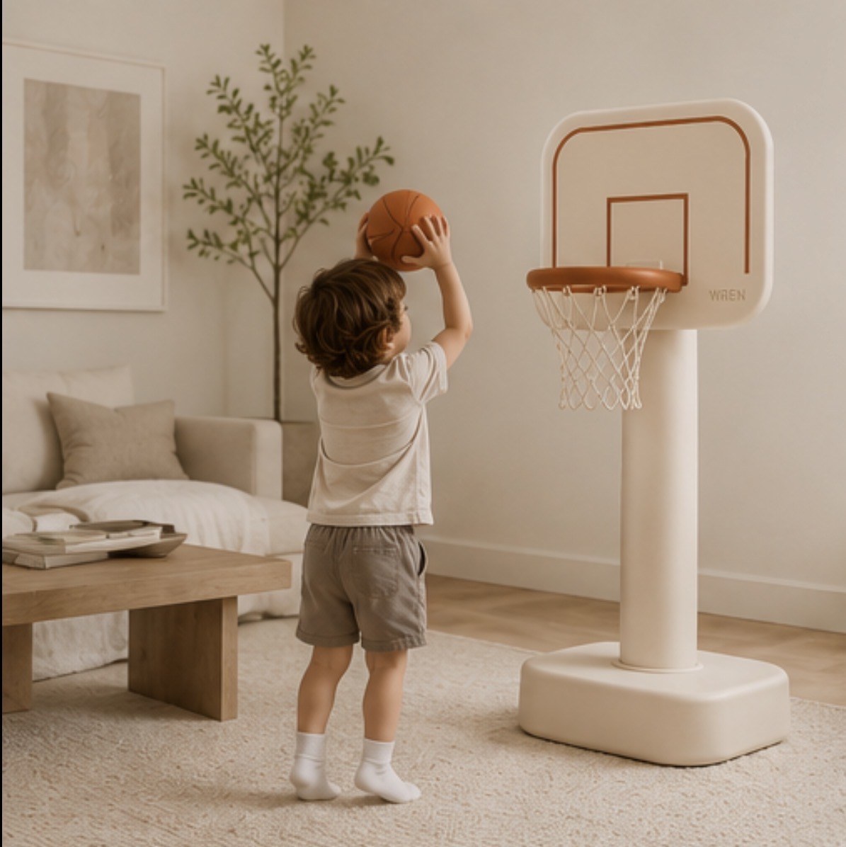 The Basketball Hoop view 3